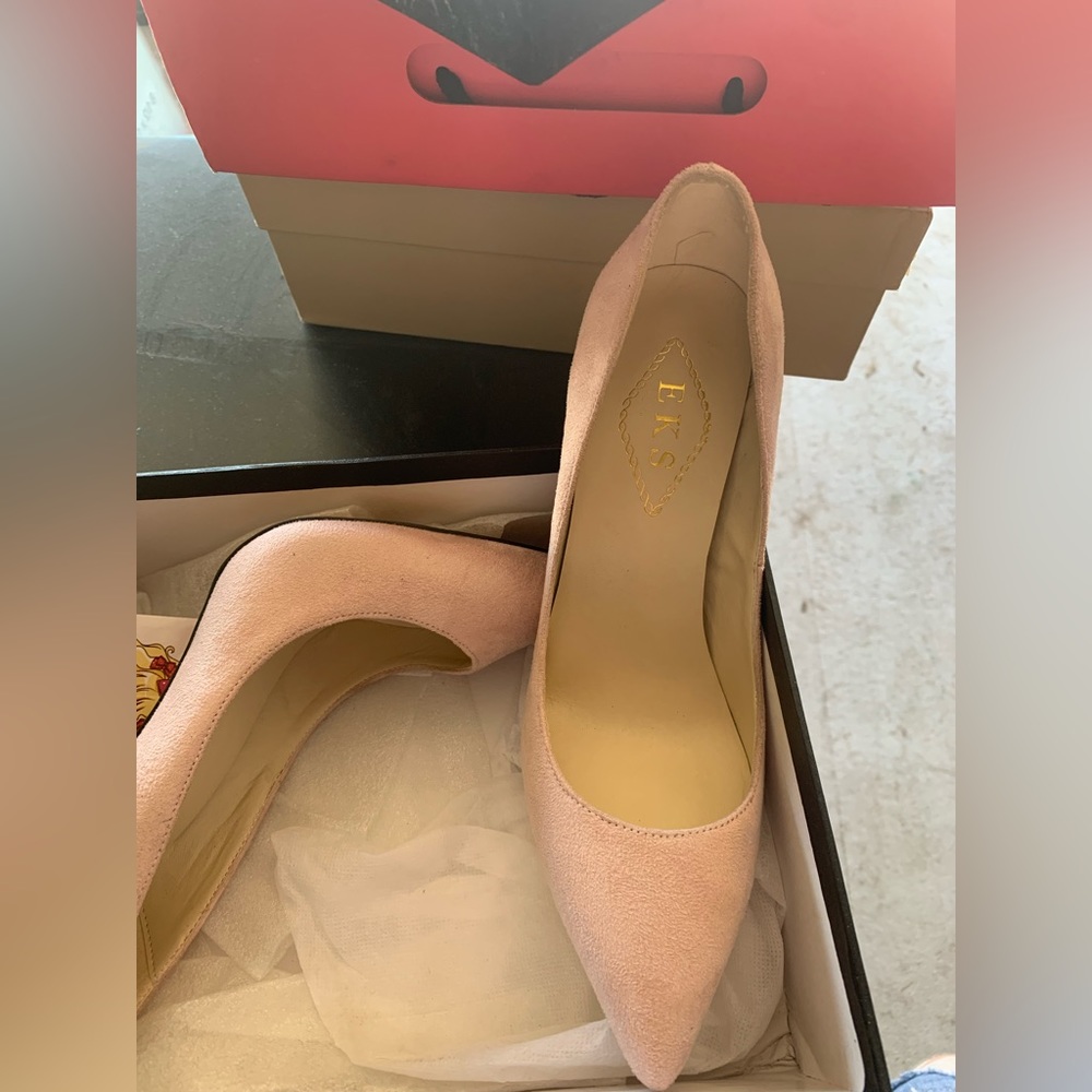 Baby Pink High Heel Stilettos
